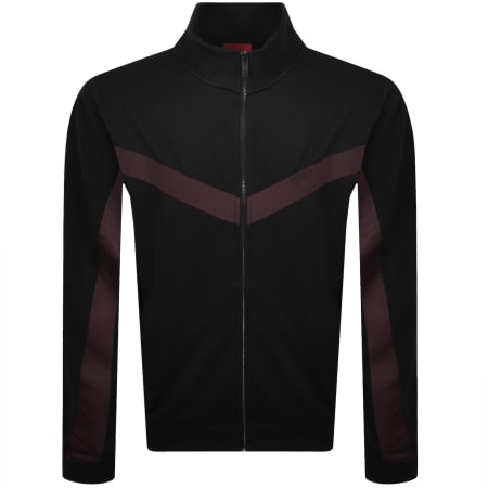 Product image for HUGO Darti Full Zip Sweatshirt Black