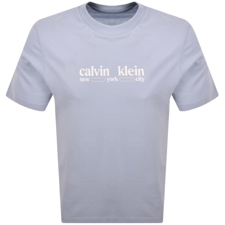 Product image for Calvin Klein Jeans Graphic T Shirt Blue