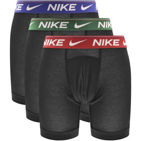 Product image for Nike Ultra Comfort 3 Pack Boxer Briefs Black
