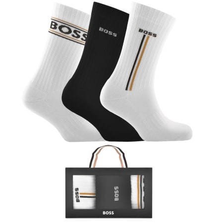 Product image for BOSS 3 Pack Crew Socks