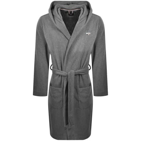 Product image for BOSS Lounge French Terry Robe Grey