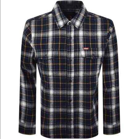 Product image for Deus Ex Machina Jermaine Check Overshirt Blue