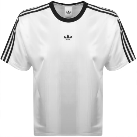 Product image for adidas Originals Jacquard Jersey T Shirt White