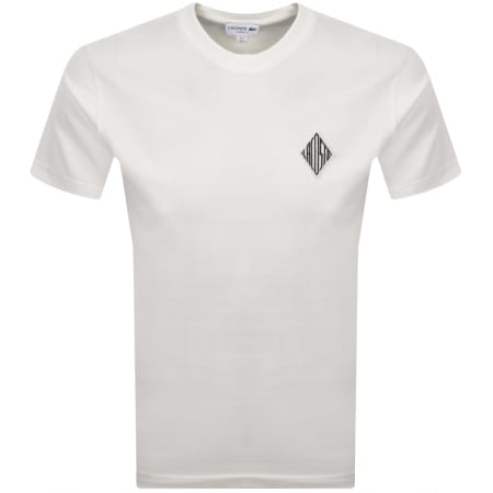 Product image for Lacoste Badge T Shirt White