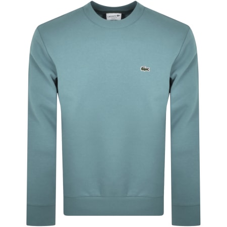 Product image for Lacoste Fleece Sweatshirt Blue