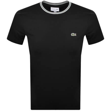 Product image for Lacoste Crew Neck T Shirt Black