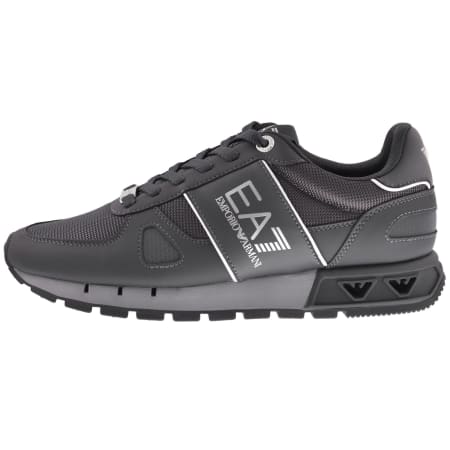 Product image for EA7 Emporio Armani Logo Trainers Grey