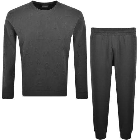 Product image for Emporio Armani Lounge Tracksuit Grey
