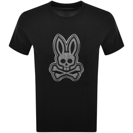 Product image for Psycho Bunny Marlo Graphic T Shirt Black