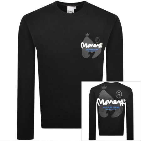 Product image for Money Interflow Crewneck Sweatshirt Black