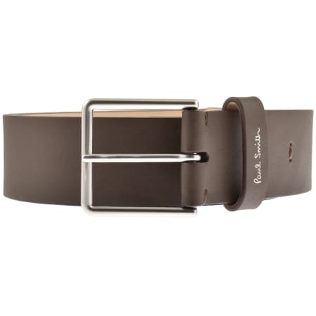 Product image for Paul Smith Stitch Leather Belt Brown