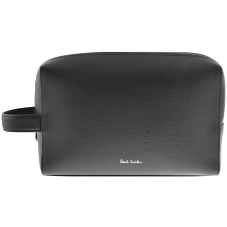 Product image for Paul Smith Leather Wash Bag Black