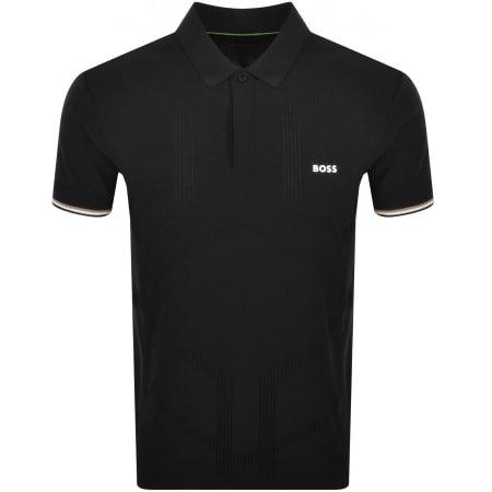 Product image for BOSS PL GOC Chip Polo T Shirt Black