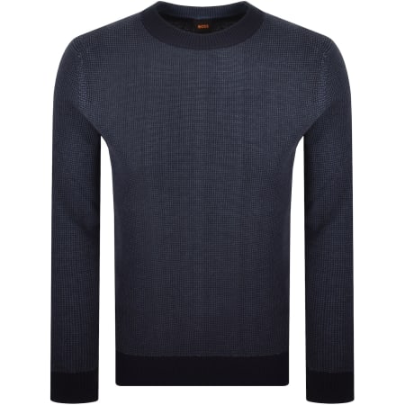 Product image for BOSS Klapok Jumper Navy