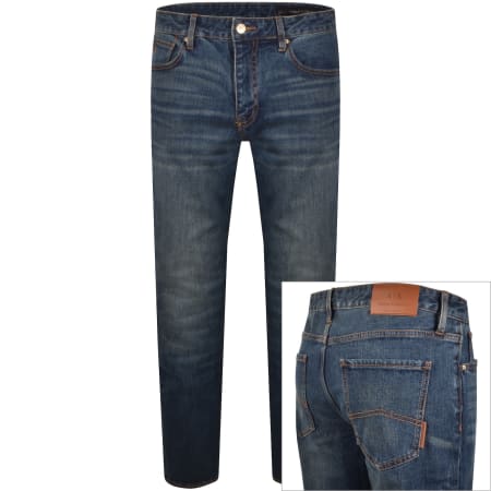Product image for Armani Exchange Comfort Slim Fit Jeans Blue