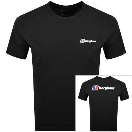 Product image for Berghaus Front And Back Logo T Shirt Black
