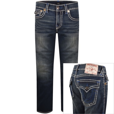 Product image for True Religion Ricky T Flap Jeans Blue