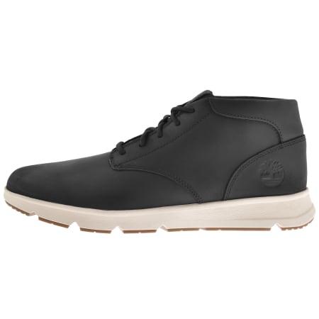Product image for Timberland Parker Street Mid Lace Trainer Black