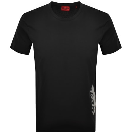 Product image for HUGO Silver T Shirt Black