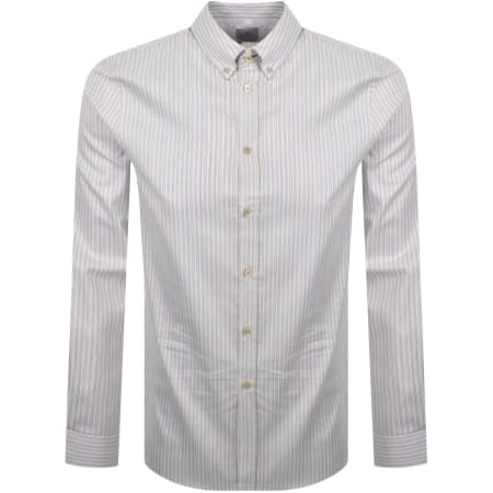 Product image for Paul Smith Long Sleeve Stripe Shirt White