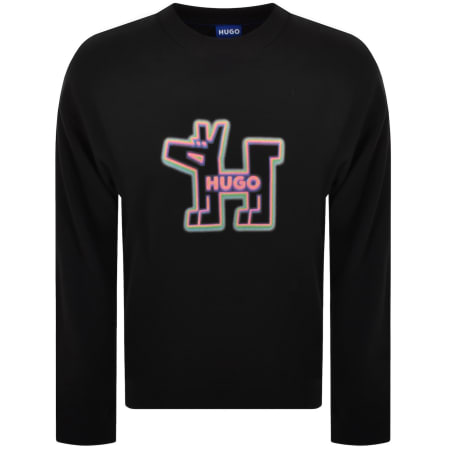 Product image for HUGO Blue Newirex Sweatshirt Black