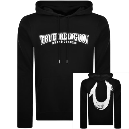 Product image for True Religion Painted Hoodie Black