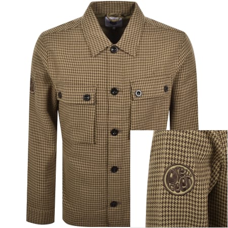 Product image for Pretty Green Kilburn Overshirt Taupe