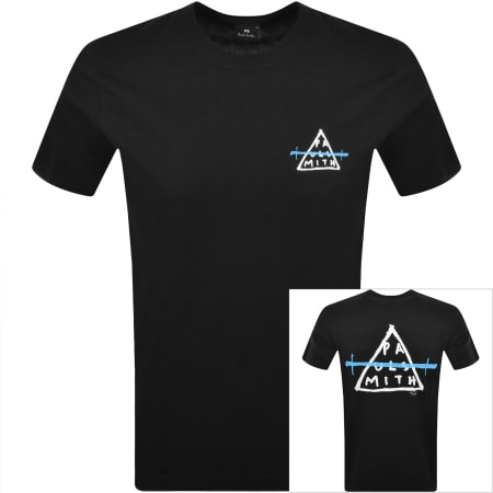 Product image for Paul Smith Triangle Logo T Shirt Black