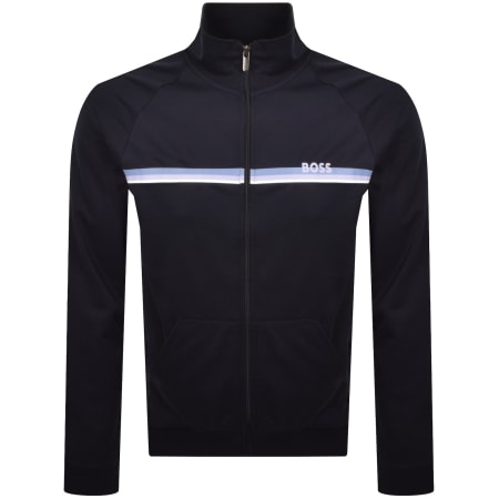 Product image for BOSS Authentic Full Zip Sweatshirt Navy