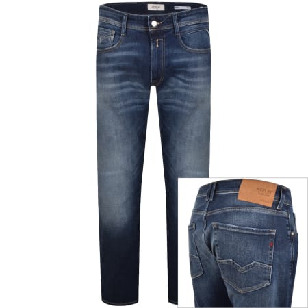 Product image for Replay Rocco Jeans Deep Blue Indigo