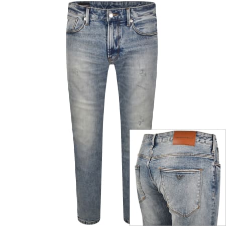Product image for Emporio Armani J06 Slim Fit Jeans Blue