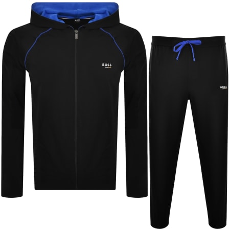 Product image for BOSS Oliver Hooded Tracksuit Black