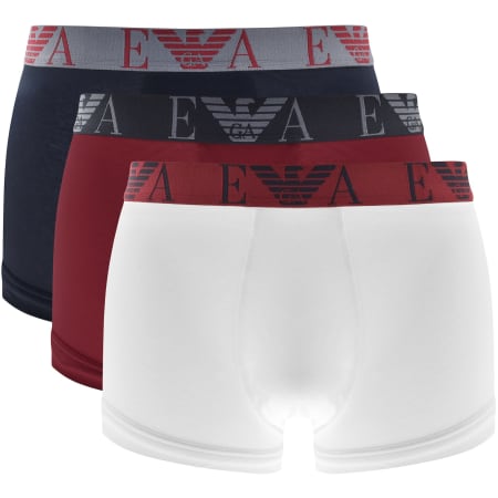Product image for Emporio Armani Underwear 3 Pack Boxer Trunks