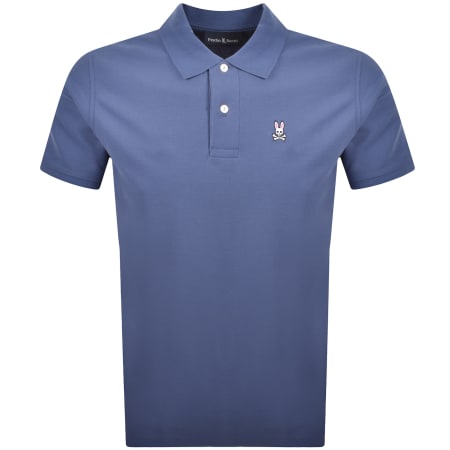 Product image for Psycho Bunny Classic Polo T Shirt Blue