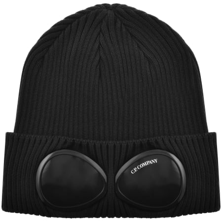 Product image for CP Company Goggle Beanie Hat Black