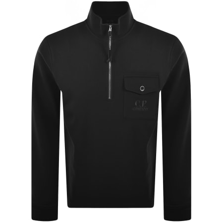 Product image for CP Company Raised HZ Sweatshirt Black
