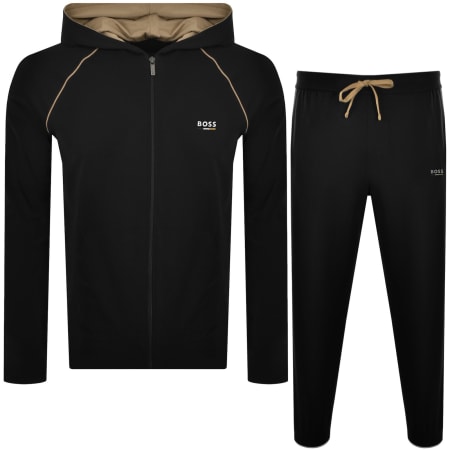 Product image for BOSS Oliver Hooded Tracksuit Black