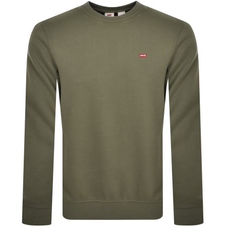 Product image for Levis Original Crew Neck Sweatshirt Green