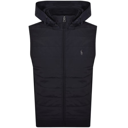 Product image for Ralph Lauren Mix Gilet Navy