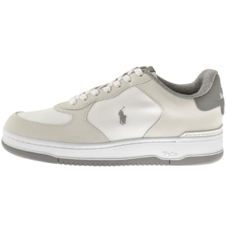 Product image for Ralph Lauren Masters Court Trainers White