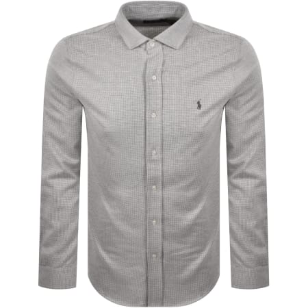 Product image for Ralph Lauren Puppytooth Print Shirt Cream