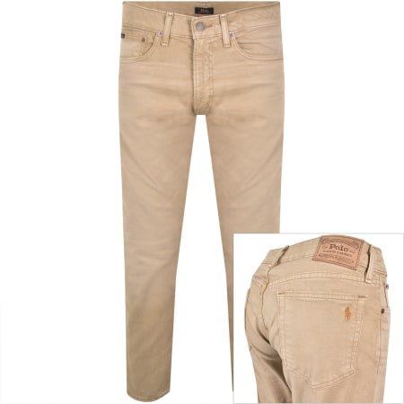 Product image for Ralph Lauren Sullivan Slim Fit Jeans Beige