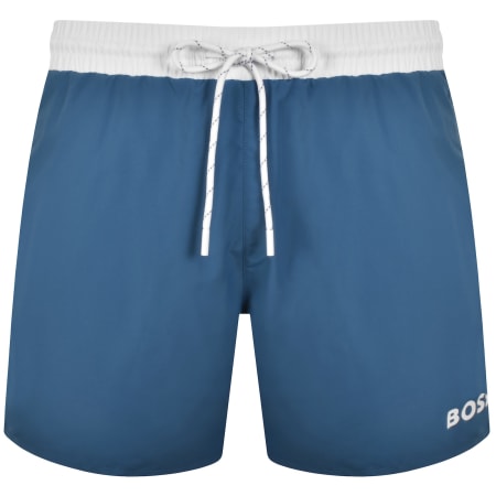 Product image for BOSS Starfish Swim Shorts Aqua Blue