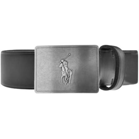 Product image for Ralph Lauren Plaque Casual Belt Black