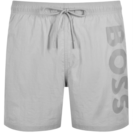 Product image for BOSS Octopus Swim Shorts Grey
