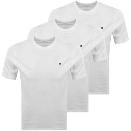 Product image for Tommy Hilfiger 3 Pack T Shirts White