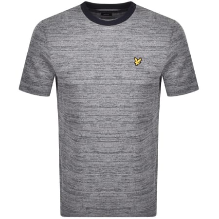 Product Image for Lyle And Scott Yarn Mix T Shirt Navy