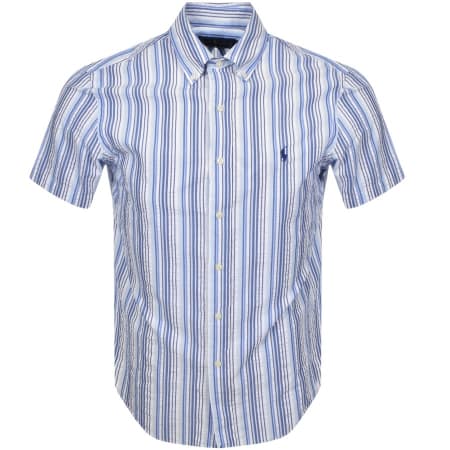 Product Image for Ralph Lauren Seersucker Stripe Short Sleeved Shirt