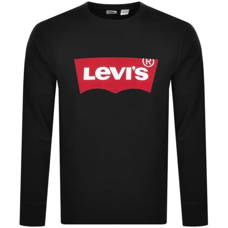 Product Image for Levis Photo Crew Neck Sweatshirt Black