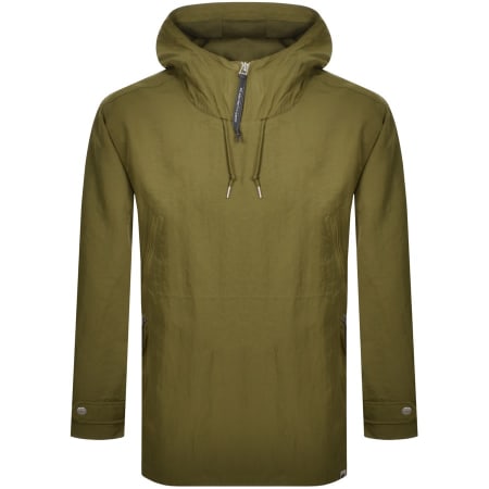 Product Image for Pretty Green Crinkle Nylon Overhead Hooded Jacket